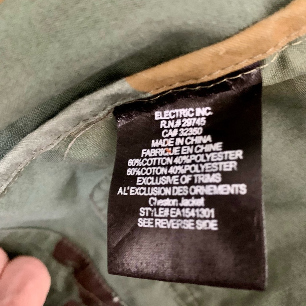 Electric Utility Jacket – Camouflage | Veste utilitaire | Taille M - Picture 6 of 8